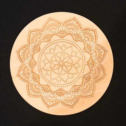 Powerful Geometry - Mandala-Style Crystal Grid