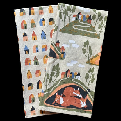 Homes and Burrows - Tea Towel Set
