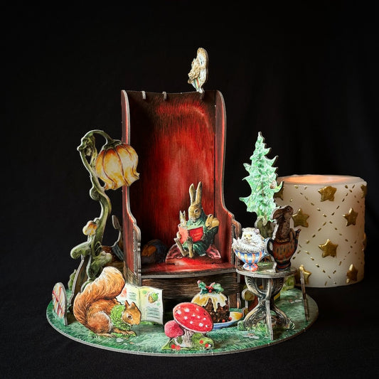 Storytime Advent Calendar - 3D Cozy Animal Holiday Countdown