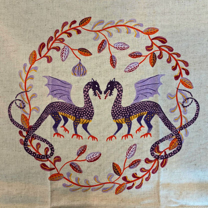 Kitchen Dragons - Tea Towel