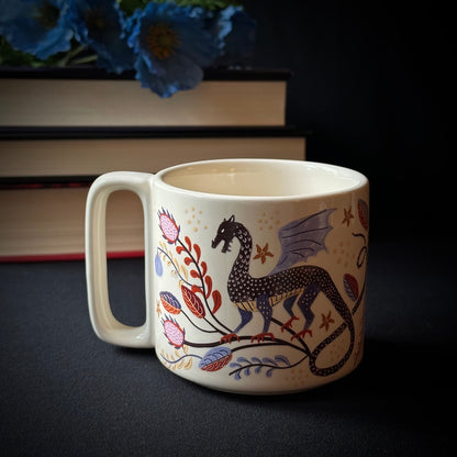 Dragon Morning Mug - Stoneware Coffee Cup
