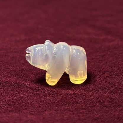 Figure of a Bear – Carved Stone Sculpture