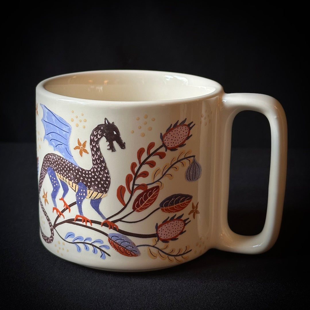 Dragon Morning Mug - Stoneware Coffee Cup