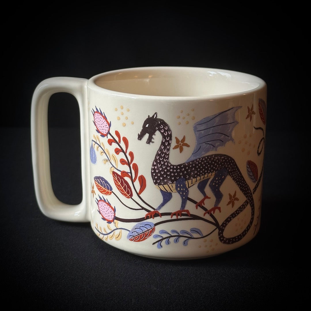 Dragon Morning Mug - Stoneware Coffee Cup