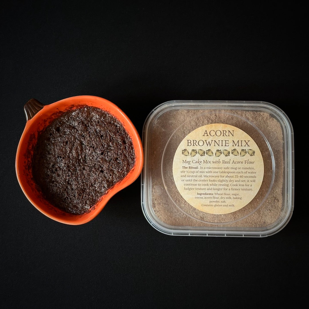 Acorn Cakes - Brownie Mug Cake Mix with Acorn Flour