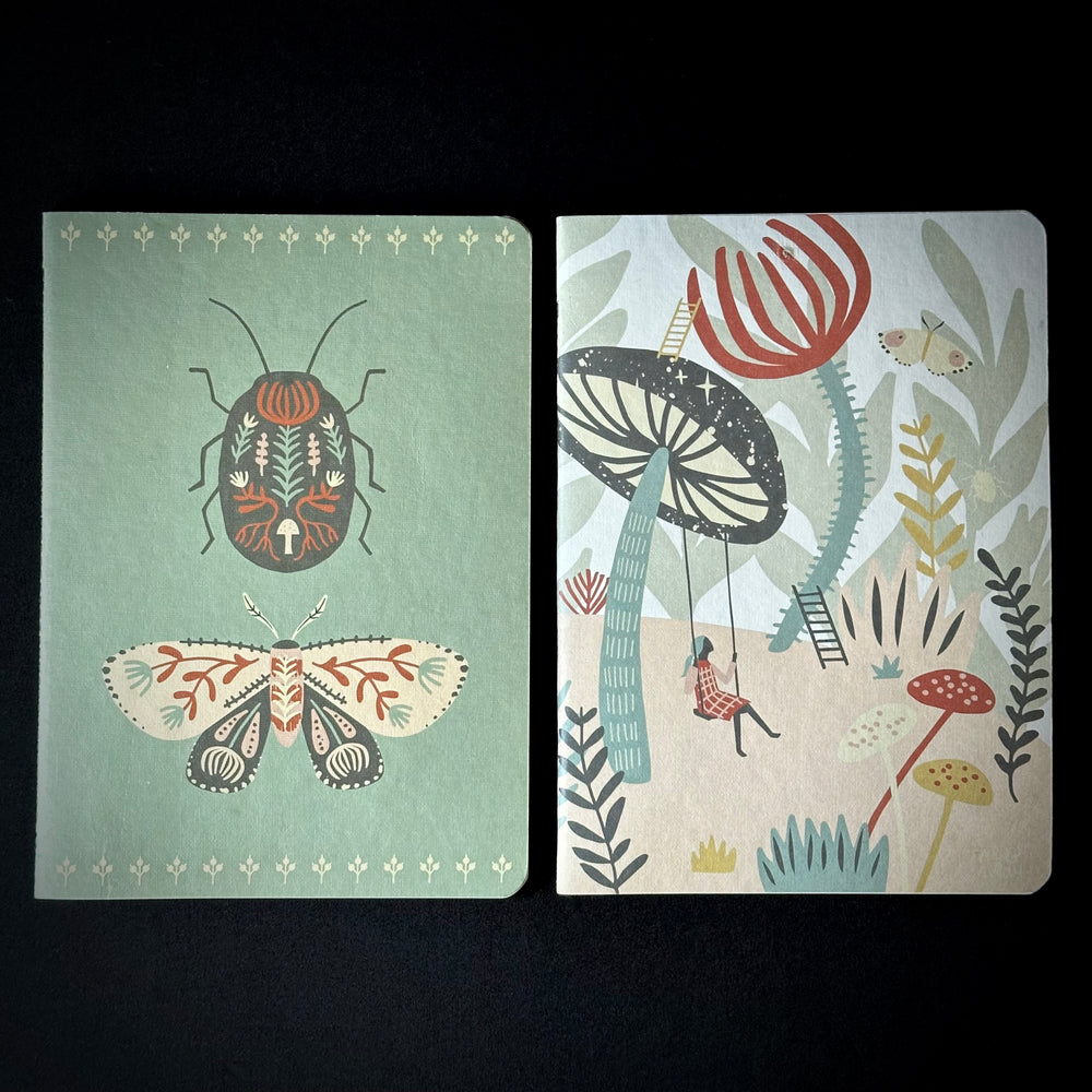Notes from the Fern Grove - Notebooks with Mushrooms and Insects