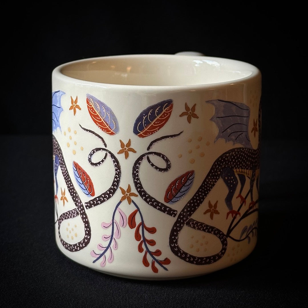 Dragon Morning Mug - Stoneware Coffee Cup