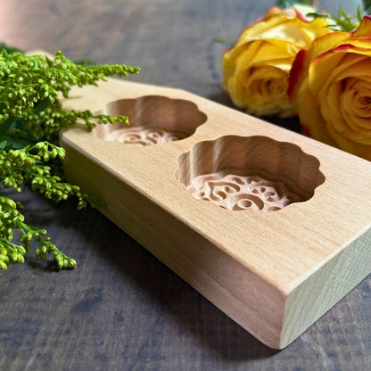 Sugar Press - Wooden Tray for Molding Sweets