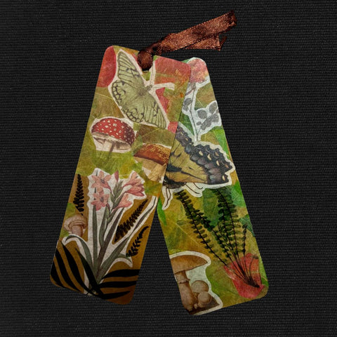 Leaves to Mark Your Spot - Collaged Bookmark Kit