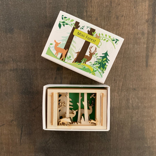 Forest Scene - Miniature Shadow Box