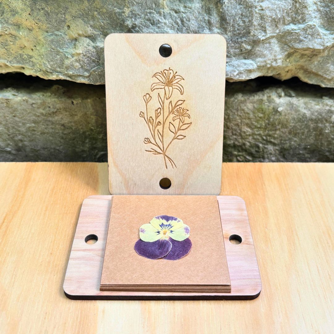 Plucked Memories - Portable Wooden Flower Press
