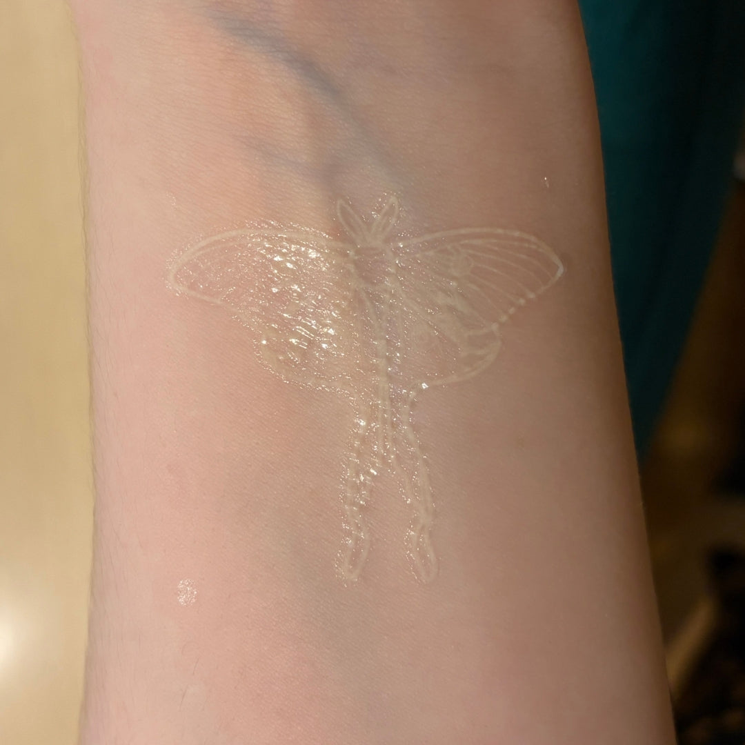 Luna Moth Marks - Set of Two Temporary Tattoos