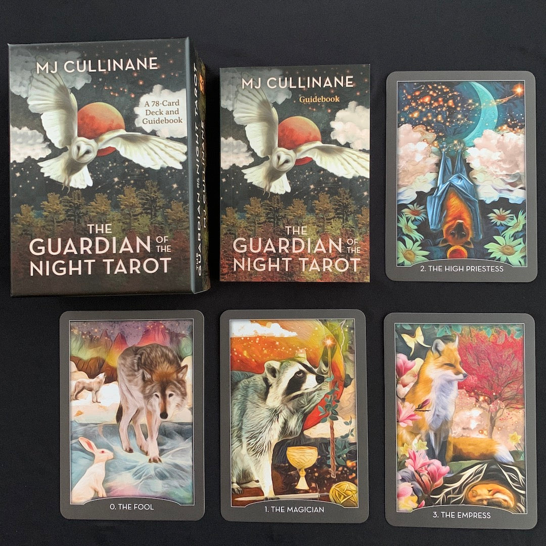 Guardian of the Night Tarot - Nocturnal Animal Deck