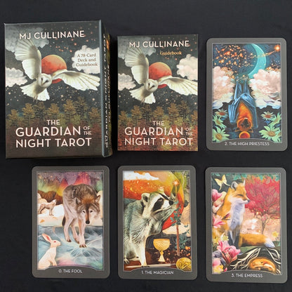 Guardian of the Night Tarot - Nocturnal Animal Deck