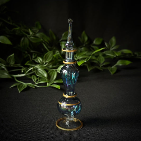 Rainwater Vial - Blown-Glass Bottle