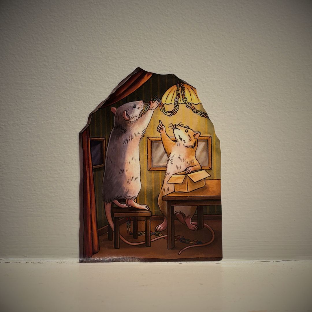 A Glimpse of the House Mice - Wall Decor Sticker