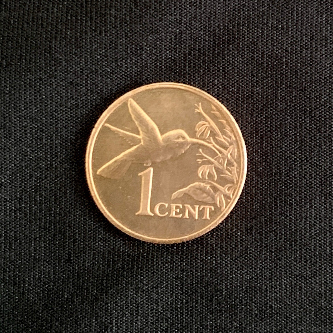 Clue from the Crows - Bronze Hummingbird Coin