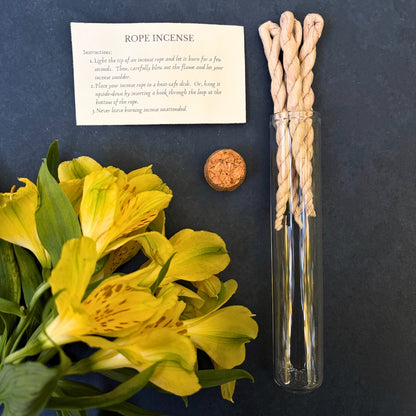 Offering to the Current - Cedarwood Rope Incense