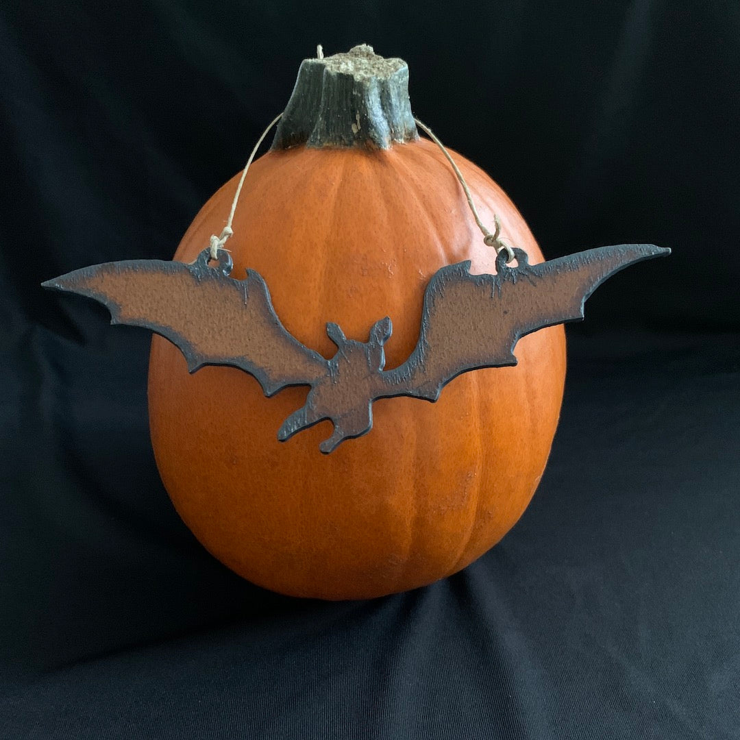 Bat In Flight - Iron Ornament
