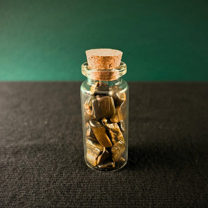 Jar of Tigerseye Chips - Oddment