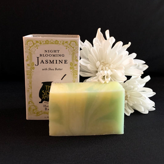 Night-Blooming Jasmine Soap - Handcrafted Soap with Shea Butter