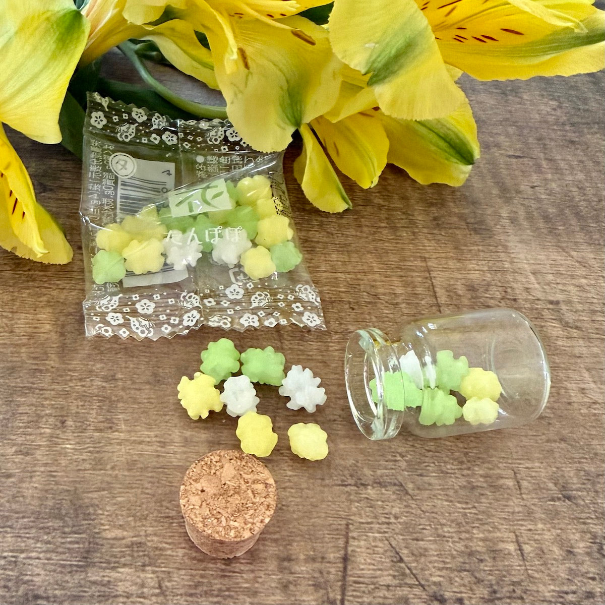 Sugar Stars - Konpeito Candy with Little Jar