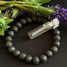 Load image into Gallery viewer, Lava Stone Bracelet and Essential Oil
