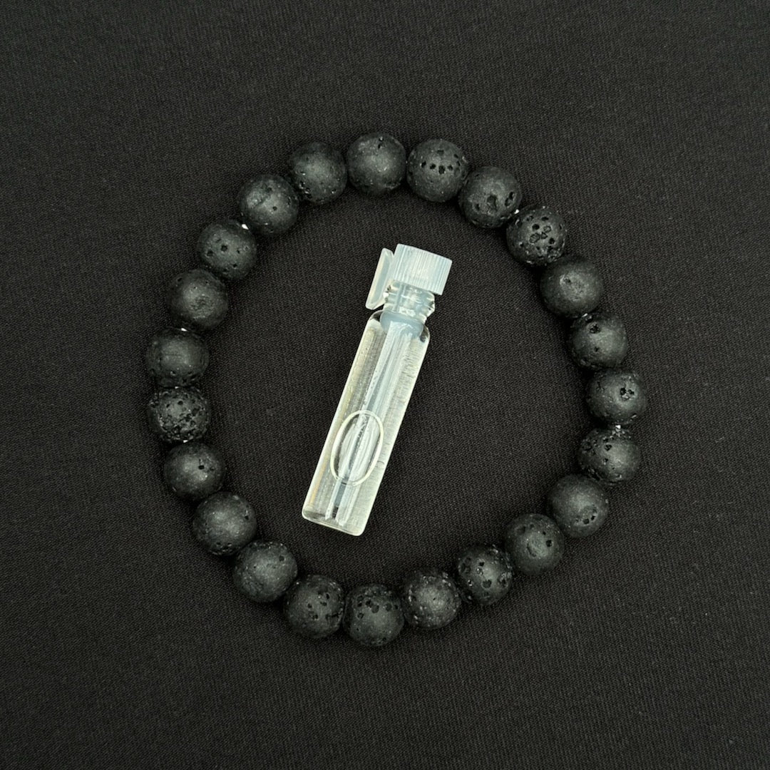 Lava Stone Bracelet and Essential Oil