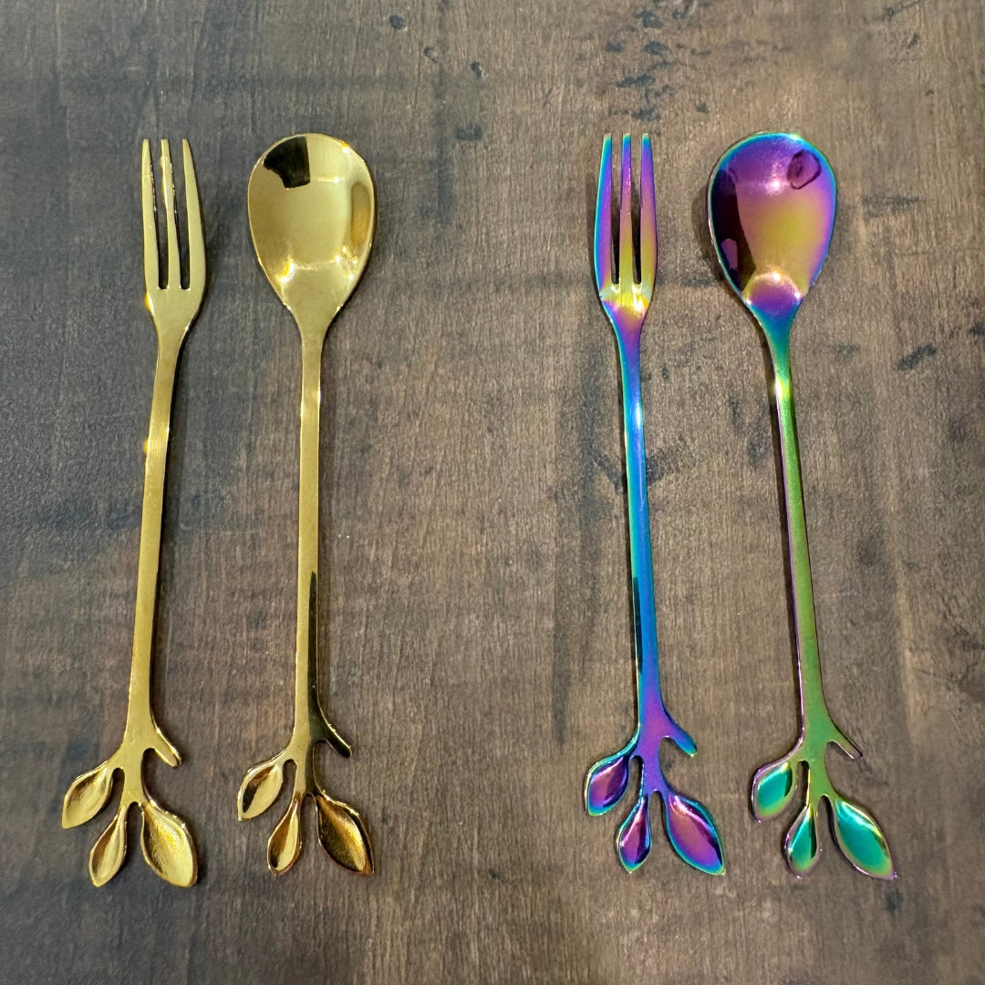 Tea Party Spoon and Fork - Oddment