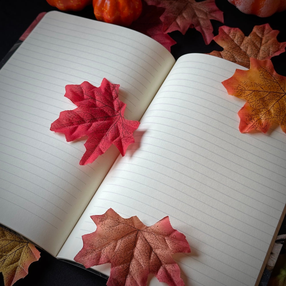 Pomegranate and Moth Supple Notebook