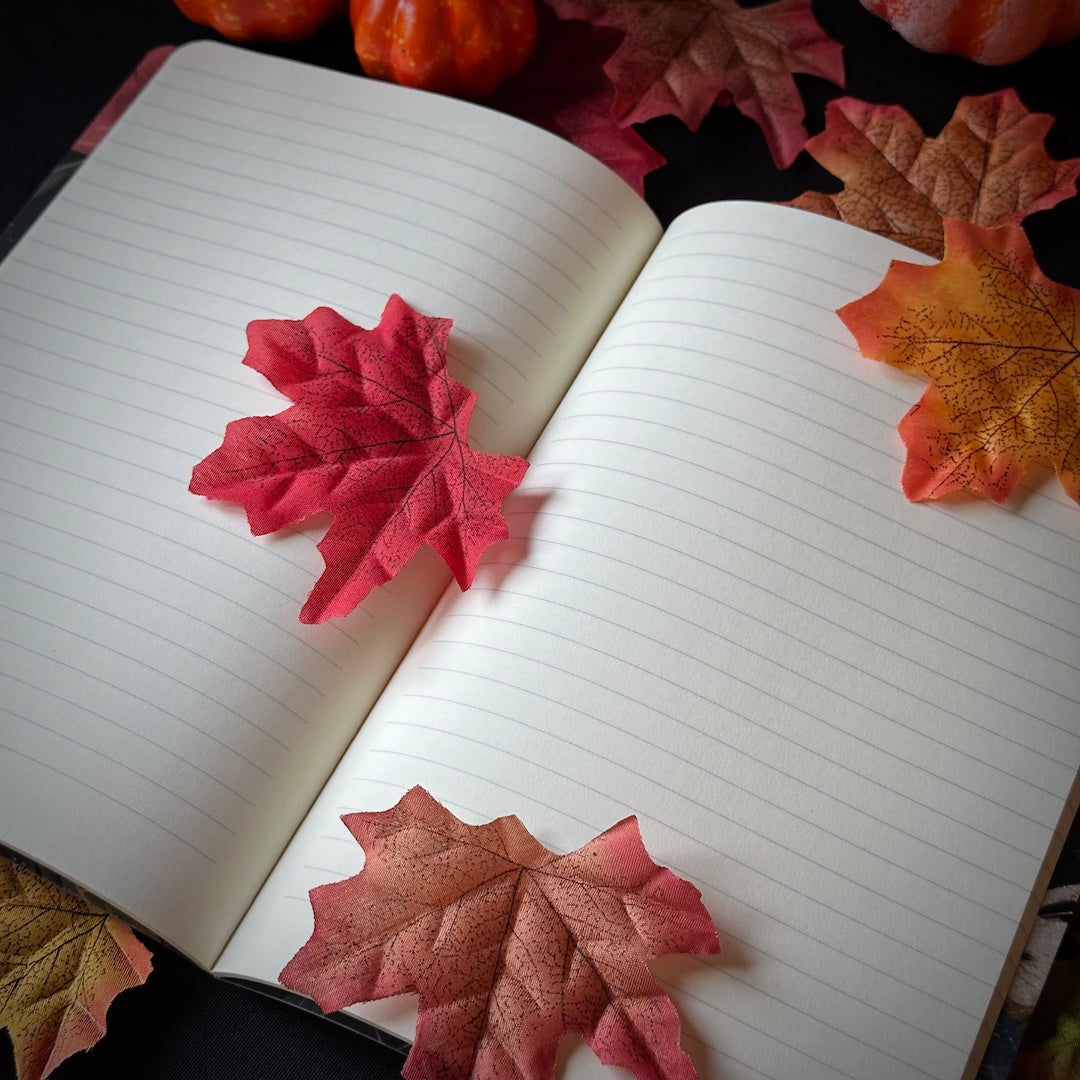 Pomegranate and Moth Supple Notebook