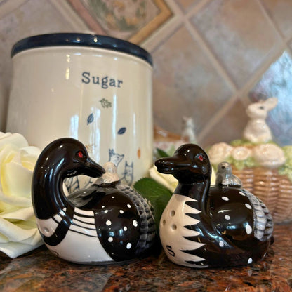 Loon Salt and Pepper Shakers