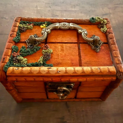 Forager's Study - Miniature Room Box Treasure Chest