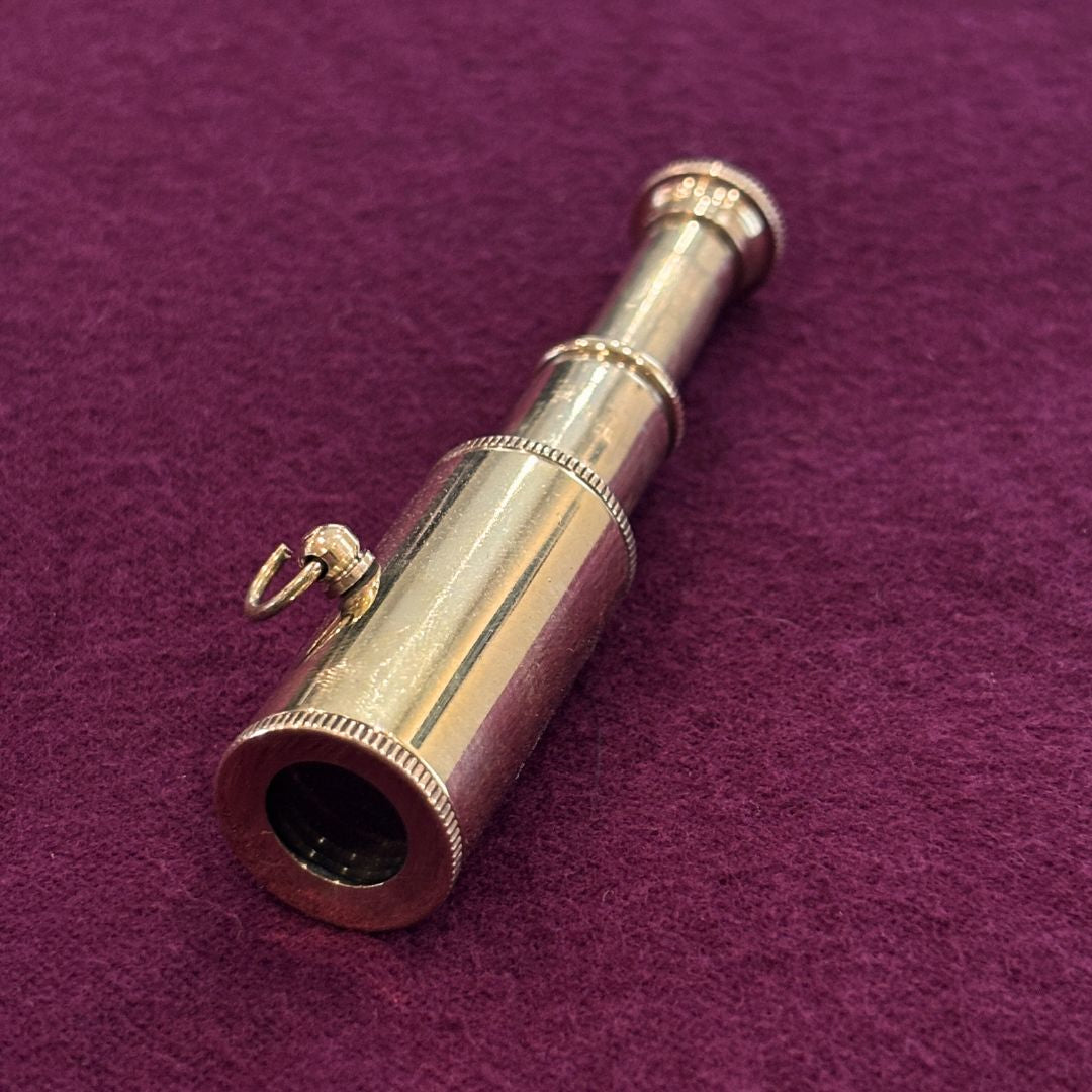 Brass Spyglass - Miniature Telescope