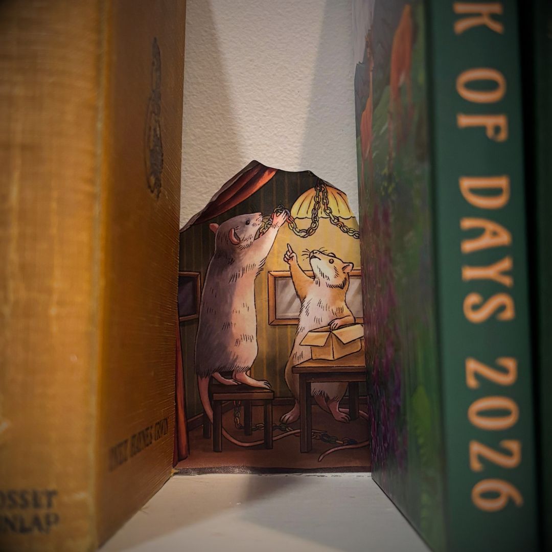 A Glimpse of the House Mice - Wall Decor Sticker