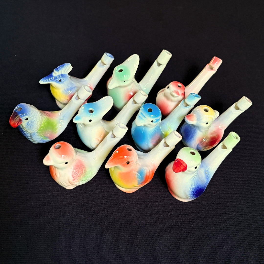 Warbling Bird - Porcelain Whistle