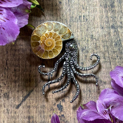Sea Creature Brooch - Oddment
