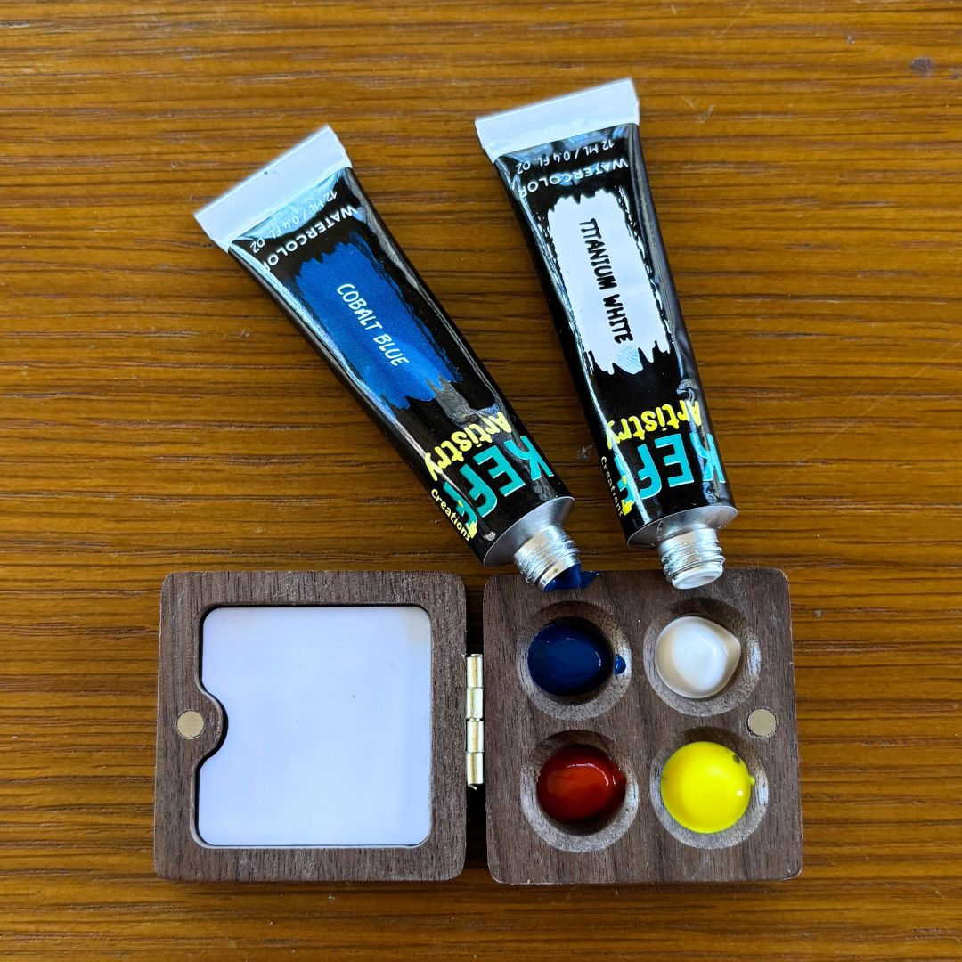 Tools of a Wandering Painter - Watercolor Palette and Paints