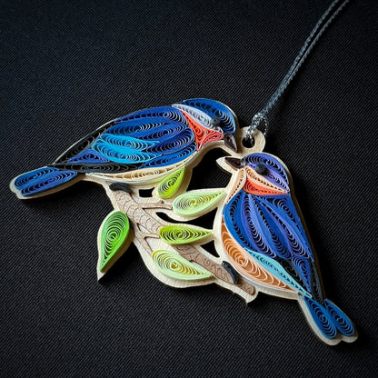 Quilled Bluebird Ornament