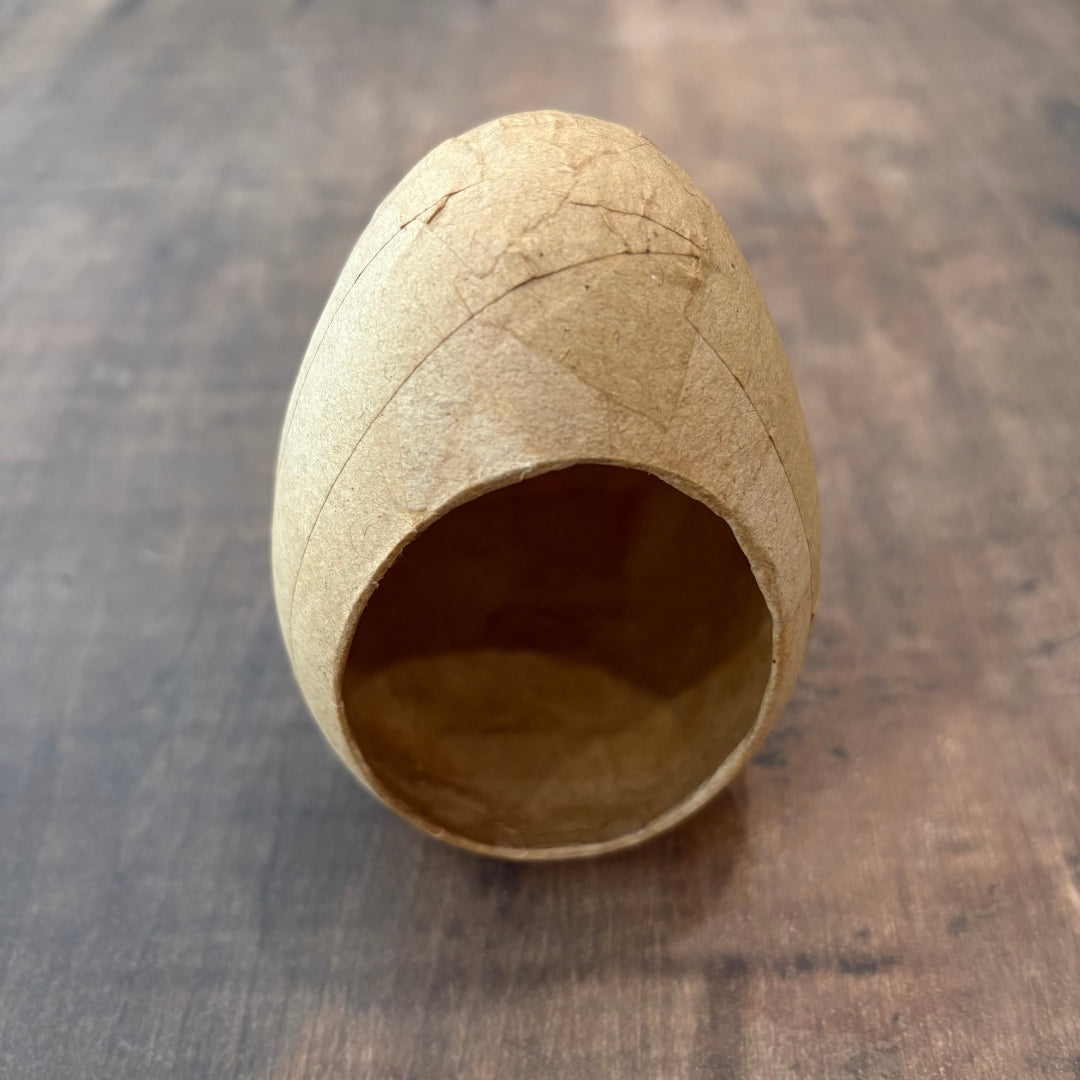Papier Mache Egg Diorama Box - Oddment