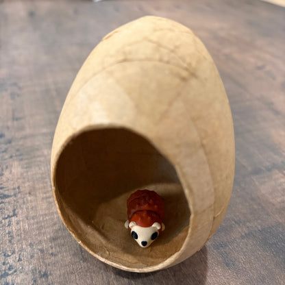 Papier Mache Egg Diorama Box - Oddment