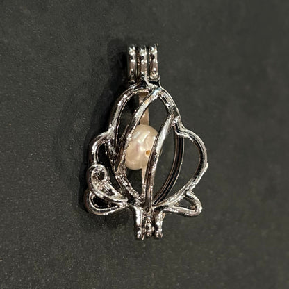 Flourishing Pearl Cage Pendant - Oddment