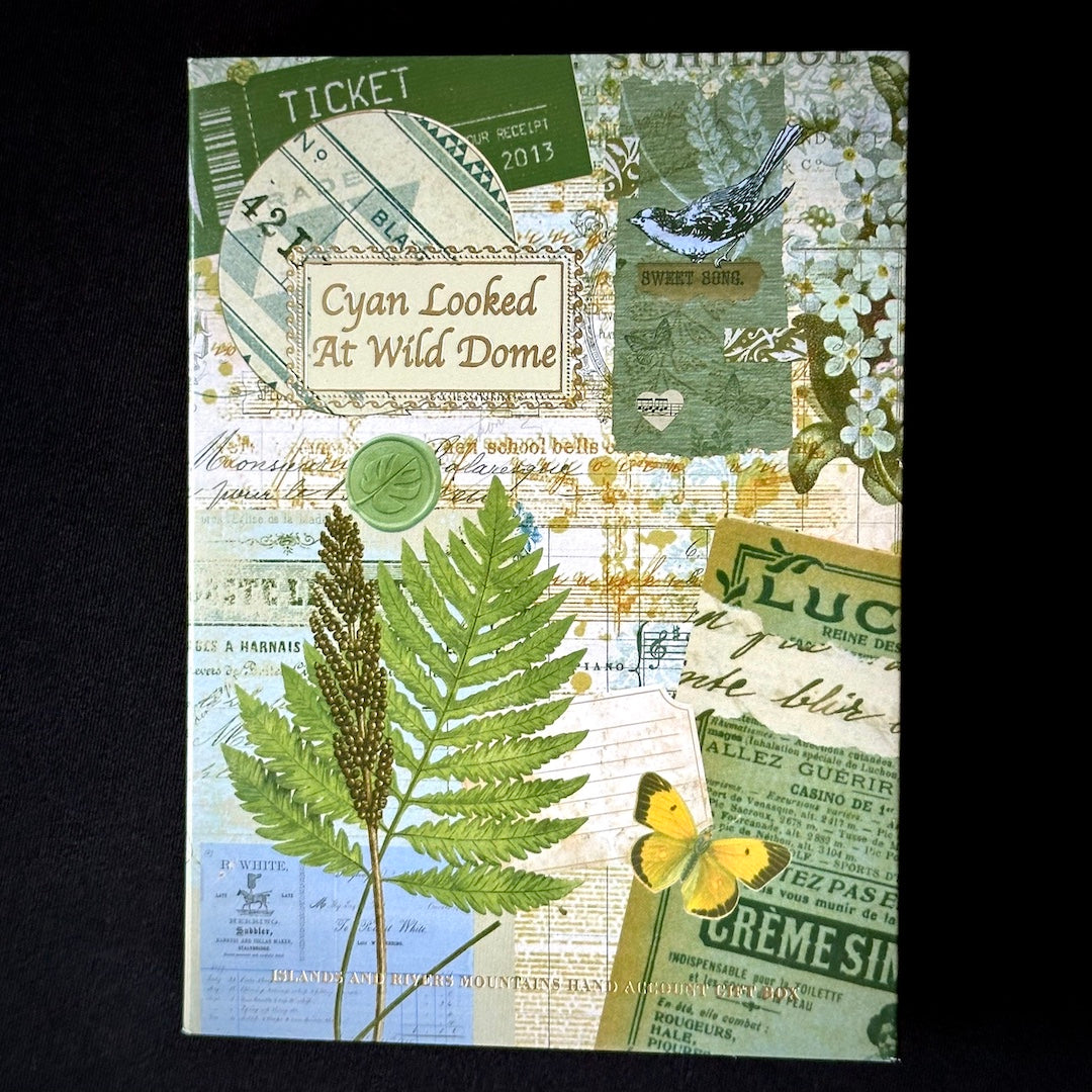 The Forest Floor Collage Kit - Stationery, Stickers, and Paper Ephemera for Junk Journaling