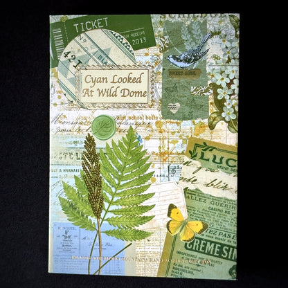 The Forest Floor Collage Kit - Stationery, Stickers, and Paper Ephemera for Junk Journaling