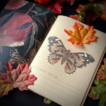 Pomegranate and Moth Supple Notebook
