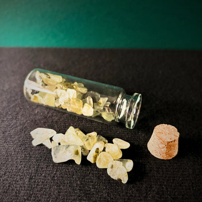 Jar of Prehnite Chips - Healer's Stone - Oddment