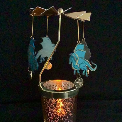 Candle Carousel - Dragons