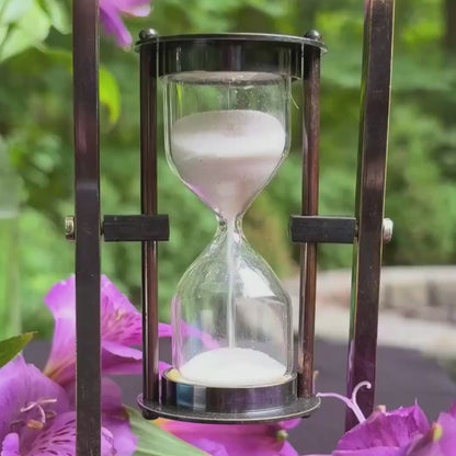 Desktop Hourglass and Compass - Oddment