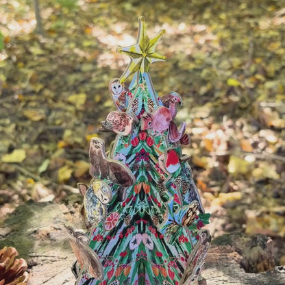 Wild Winter's Song Advent Calendar - 3D Woodsy Animal Holiday Countdown