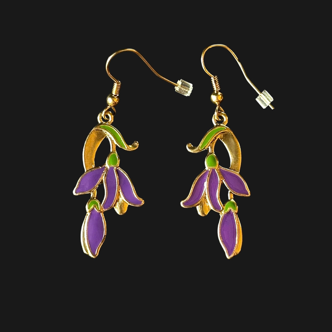Art Nouveau Flower Vine Jewelry